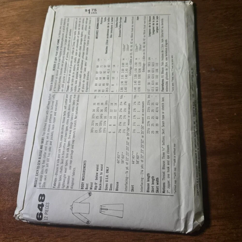 Womens sewing patterns mixed lot leggings, jacket, vintage 80s Unverified